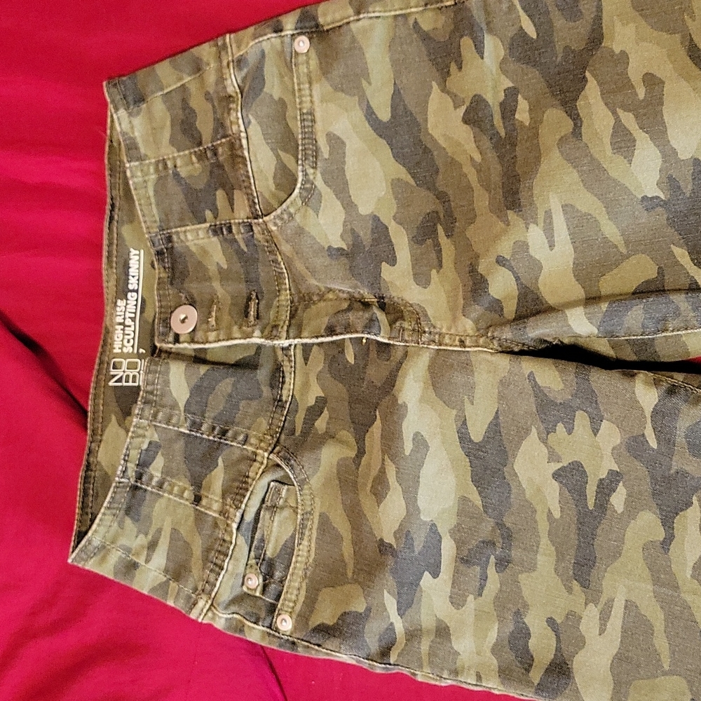 Camo jeans